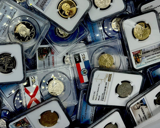 PROOF COINS (LOT OF 3) - 💰 PCGS NGC Graded PR69 U.S. Mint Silver Clad Coins 💰