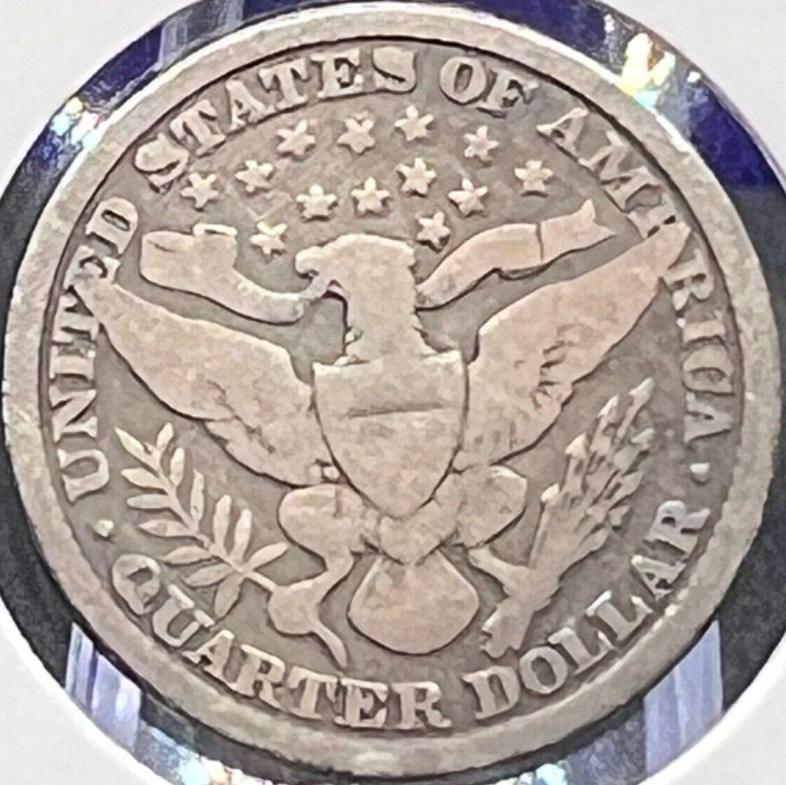 1892 Barber 90% Silver Quarter First Year Semi-Key Date 25c Coin