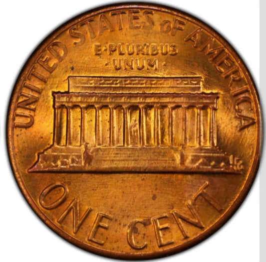 1984 P Lincoln Memorial BU Brilliant Uncirculated 1C From š„OBW Bank Rollš„