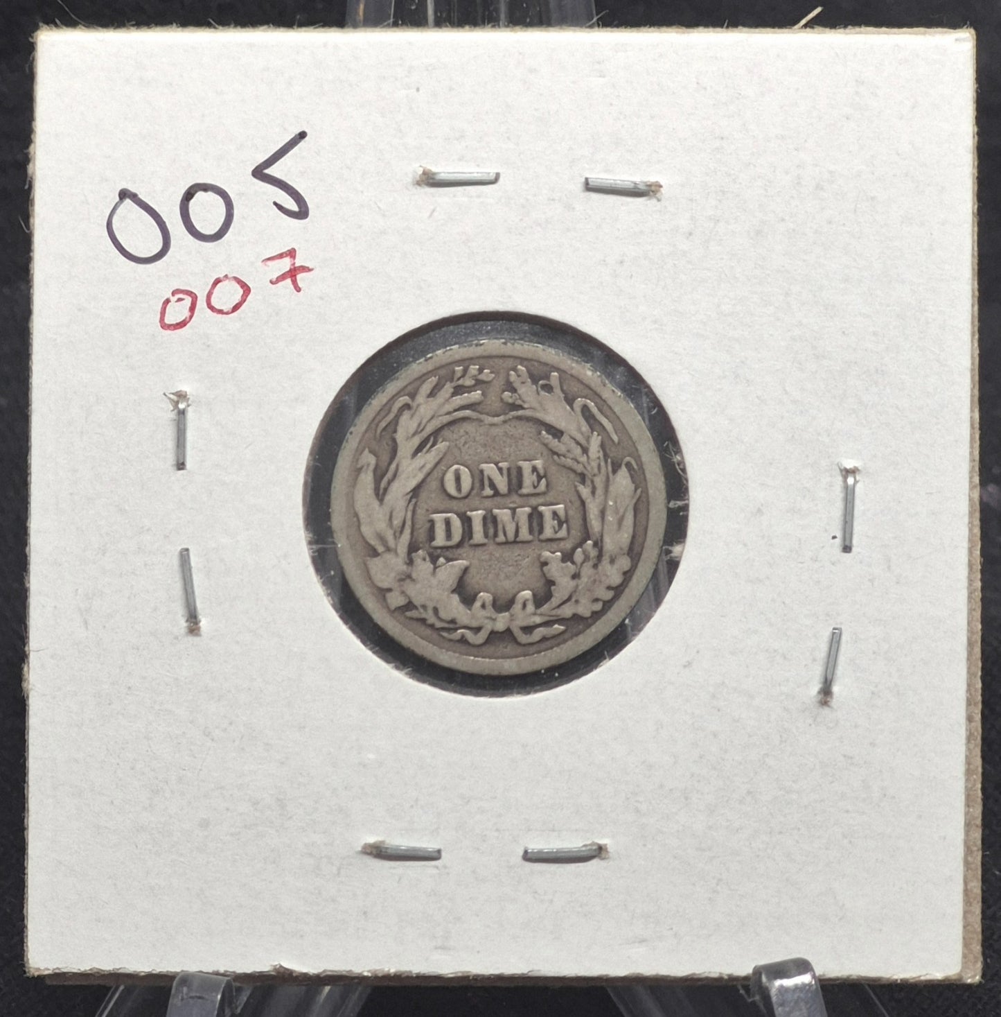1915 P Barber Dime 🥈90% Silver🥈 Very Good Detailed Circulated Condition