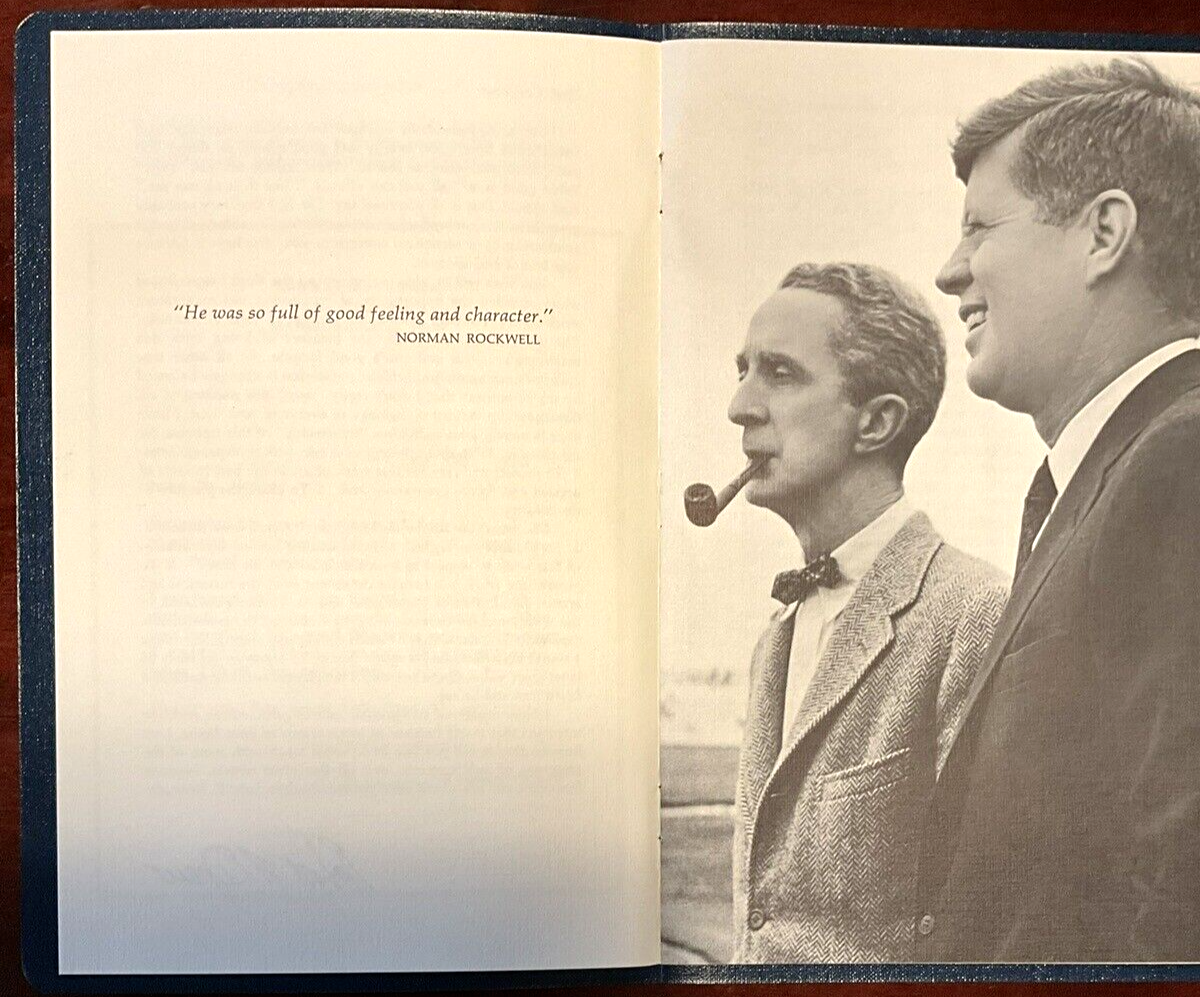 NORMAN ROCKWELL Lithograph of JOHN F KENNEDY Numbered Limited Edition JFK Print