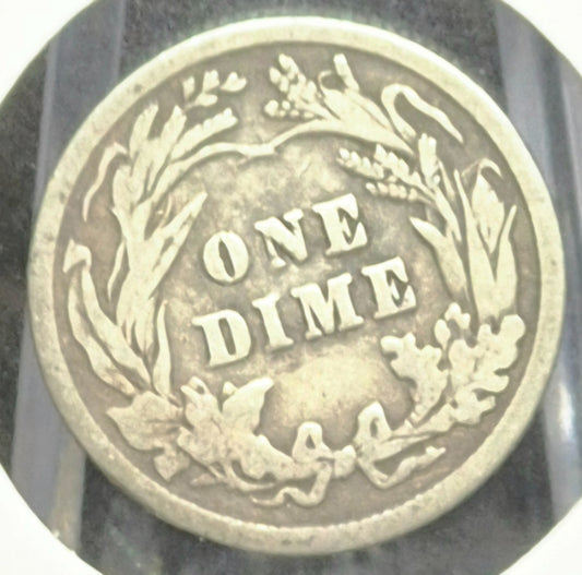 1903 Barber Dime 🥈90% Silver🥈Very Fine Detailed Circulated Condition