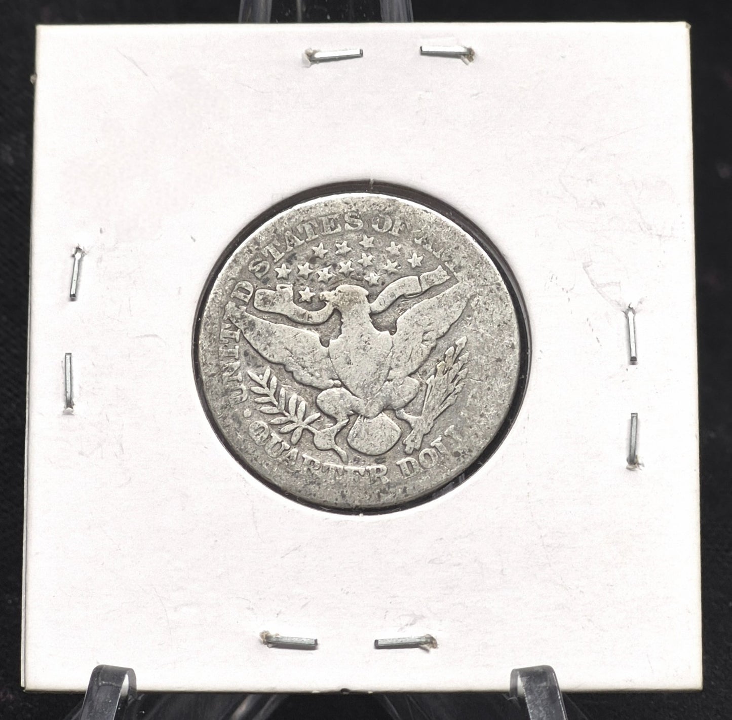 1901 Barber Silver Quarter 🥈90% SILVER 🥈 About Good or Less Condition