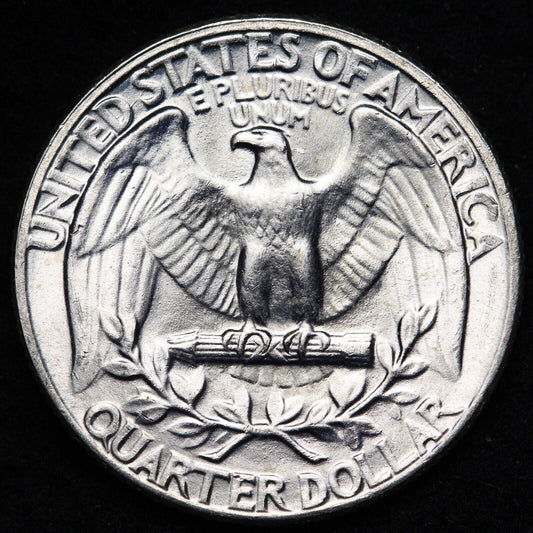 1959 P Washington 90% SILVER Quarter BU UNCIRCULATED Coin From OBW Bank Roll