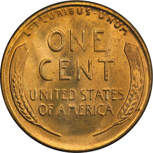 1954 S Lincoln Wheat Cent BU Uncirculated Mint State 1c Coin From OBW BoA