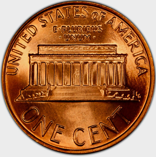 1986 Denver Lincoln Memorial BU Brilliant Uncirculated 1C From š„OBW Bank Rollš„