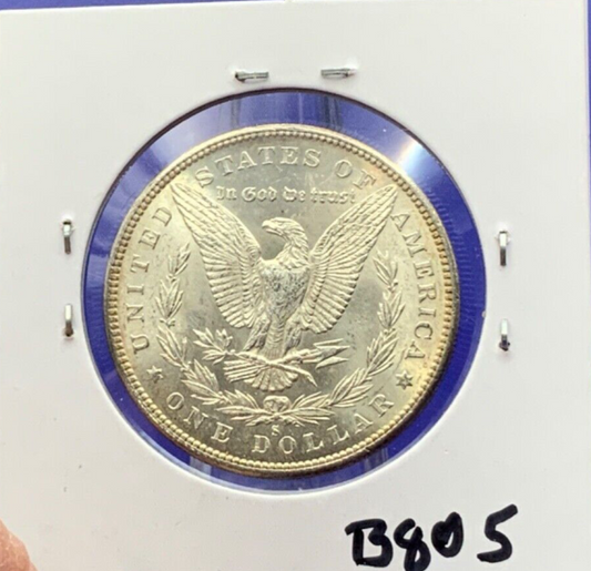 1880-S Morgan 90% Silver Dollar Gem Shiny, Bright, Well Struck PL Mirror Finish
