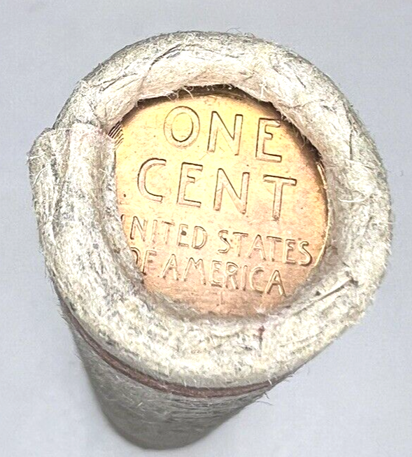 ✅ 1946 D Lincoln Wheat Cent GEM BU 1c BRILLIANT UNCIRCULATED From OBW Roll