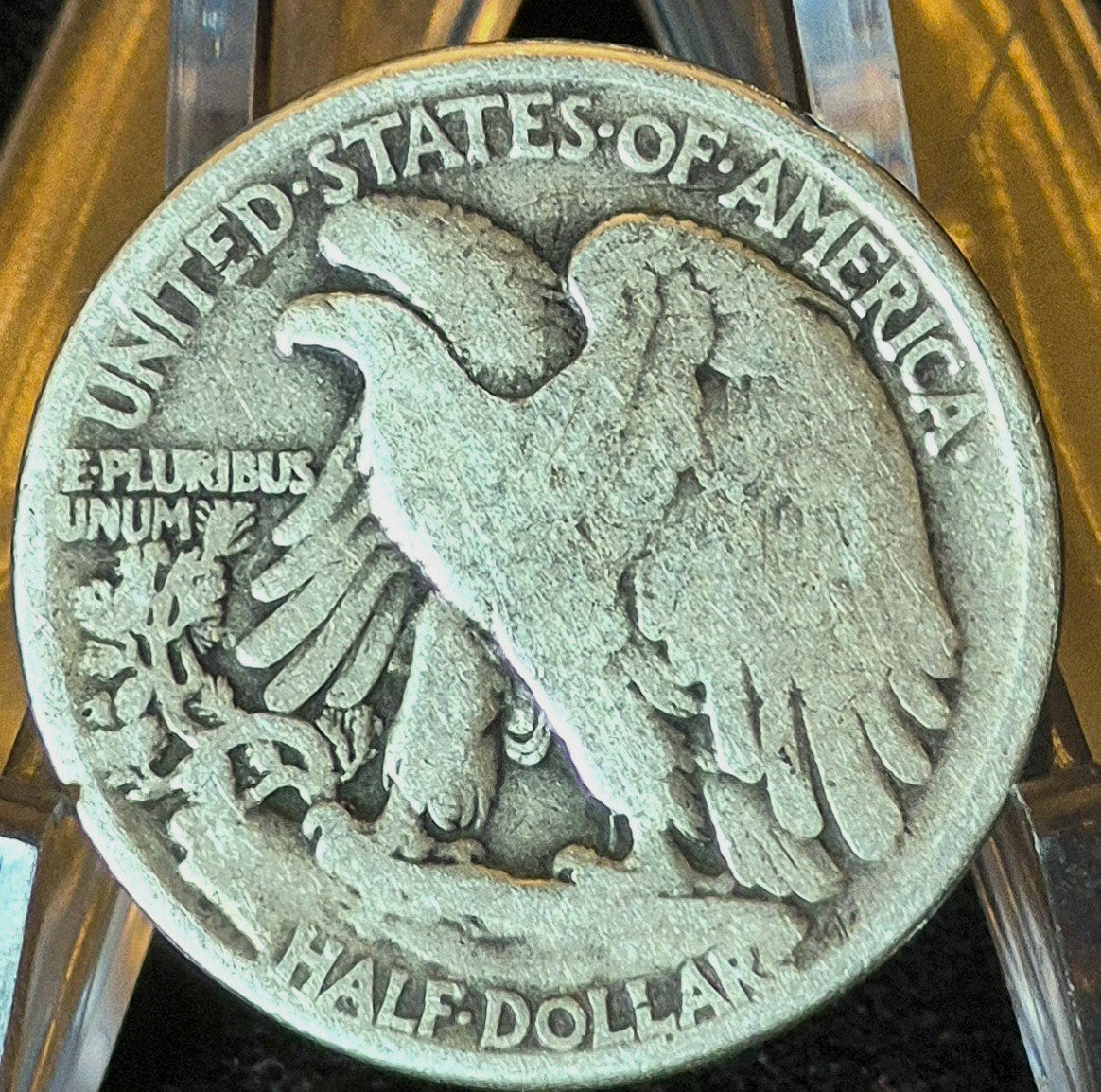 1942 P Walking Liberty Half Dollar 90% Silver VF Circulated Details