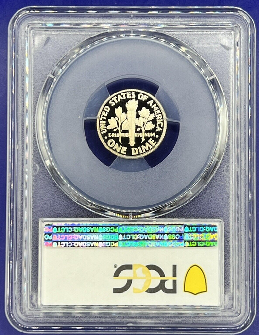2013 S 10C Roosevelt Dime Proof ✅ PCGS ✅ PR70 DCAM 🔥 Blue Label
