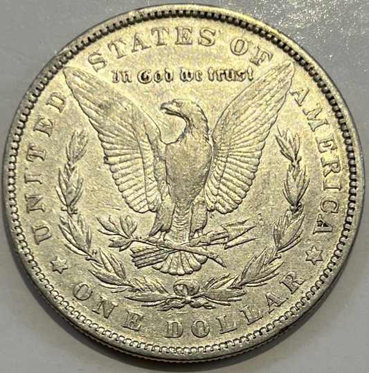 1879 Morgan 90% Silver $1 Dollar Bright White Super Shiny 2nd Year Early Coin