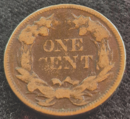 1857 Flying Eagle One Cent Good Detail Only Minted for 3 Yrs the 1st Small Cent