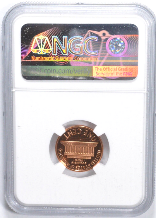1992-S Lincoln Memorial Cent PF70 ULTRA CAMEO NGC Graded - PERFECT PROOF