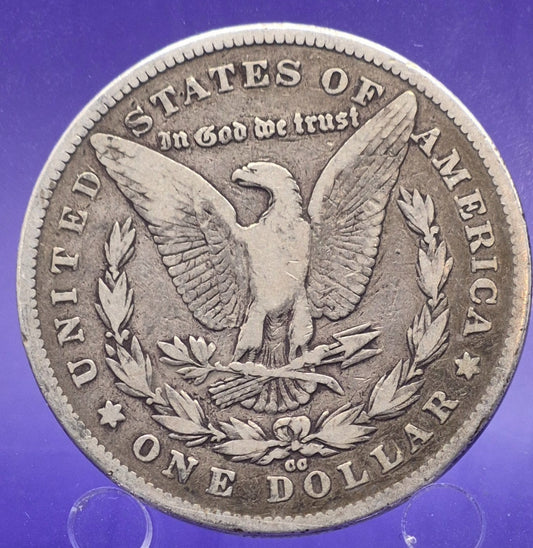 💥1878-CC Morgan Silver $1 Dollar KEY Date! Carson City $1 Full Liberty 1st Year
