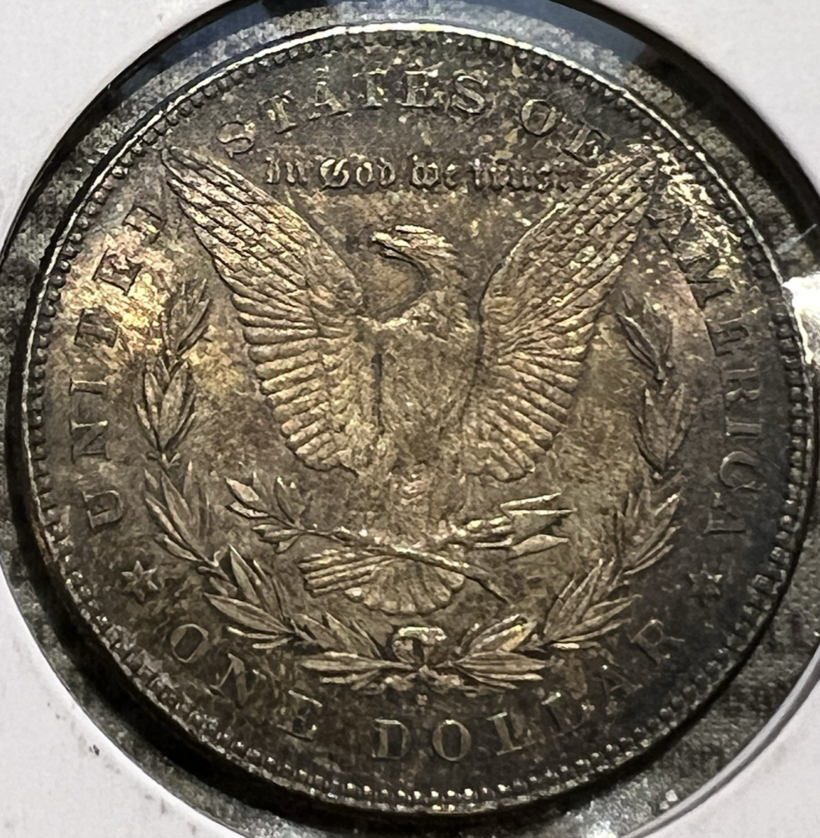 1878 FIRST YEAR Morgan $1 Dollar 90% Silver SUPER Toned Sharp INCREDIBLE Detail