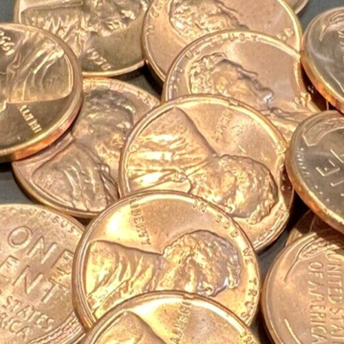 ✅ 1958 P Lincoln Wheat Cent Choice BU 1c BRILLIANT UNCIRCULATED From OBW Roll