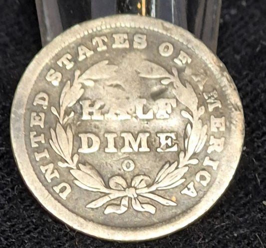 1840-O NO DRAPERY Seated Liberty Silver Half Dime Hard to Find RARE KEY DATE 10C