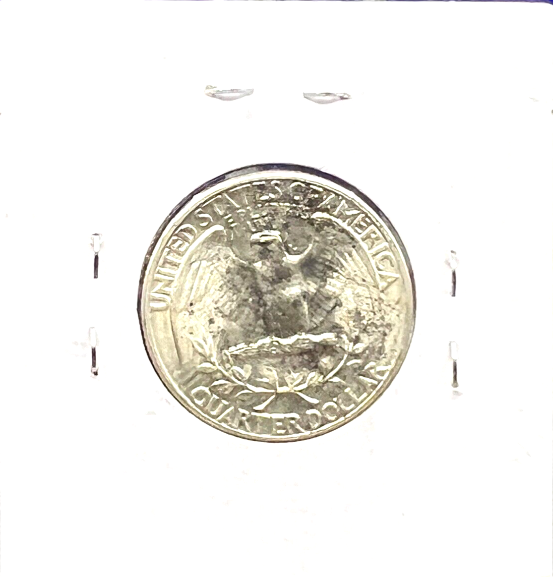 1947-P Washington Quarter 90% Silver 25c Super Shiny White Coin