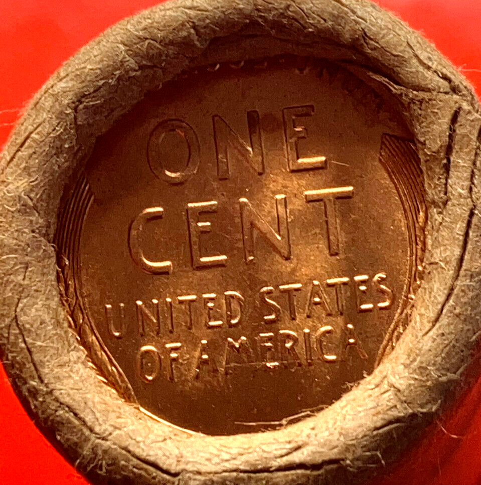 ✅ 1955-S Lincoln Wheat Cent Choice BU 1c BRILLIANT UNCIRCULATED From OBW Roll