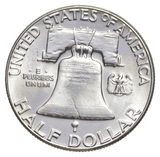 Choice Uncirculated 1963 P Franklin Half Dollar Coin Gem BU From OBW Roll