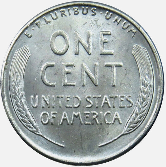 🔥 1943 BU Steel Wheat Cent WWII Wartime Coin from Old Bank Wrapped (OBW) Roll