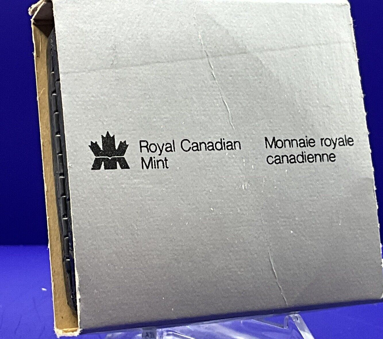 1984 Canada $1 Proof Silver Dollar Toronto "The Traveler" Canoe w/ OGP & Capsule
