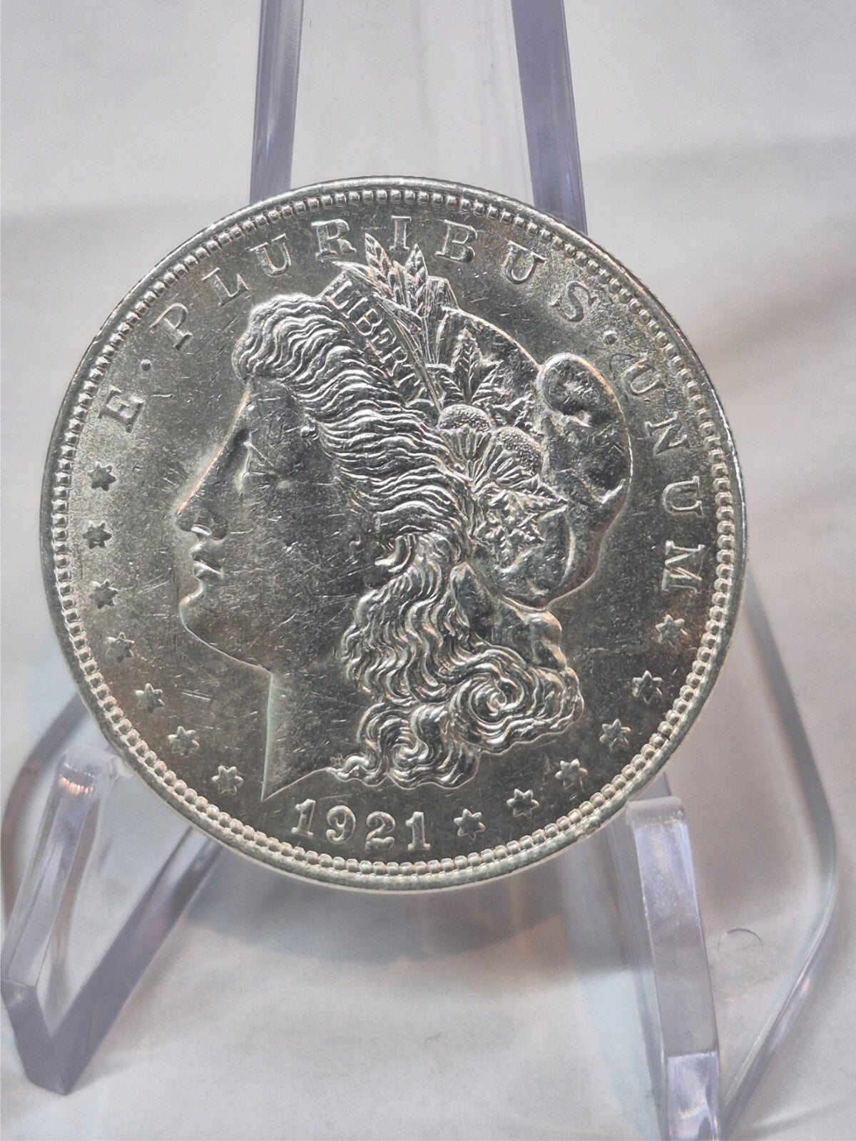 1921 Morgan $1 Dollar 90% Silver Bright🔥Extra Nice Crisp Details🔥 Circulated