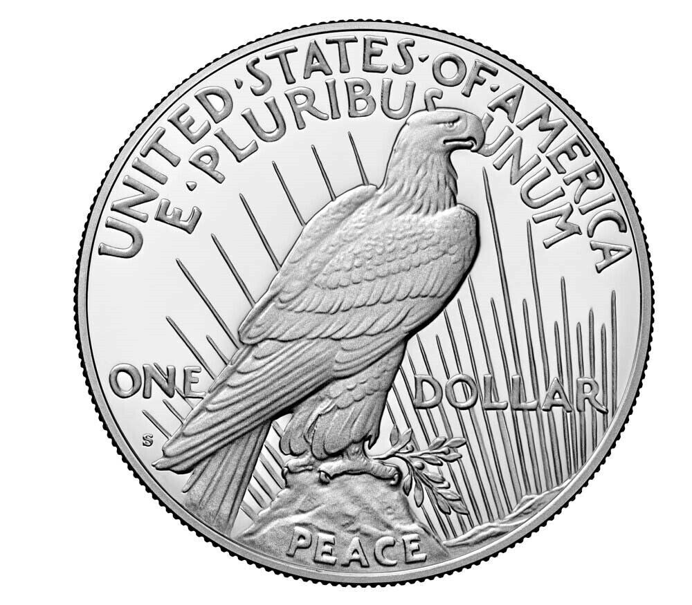 2023 Peace Silver Dollar PROOF Coin 23XL Original US Mint COA & OGP Beautiful!!