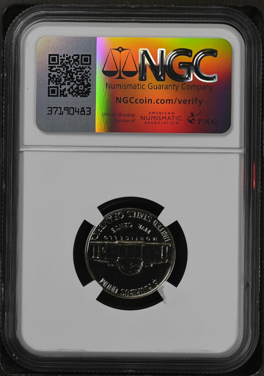 ✅ 1958 Proof Nickel NGC Certified PF 68 Thomas Jefferson Label White House