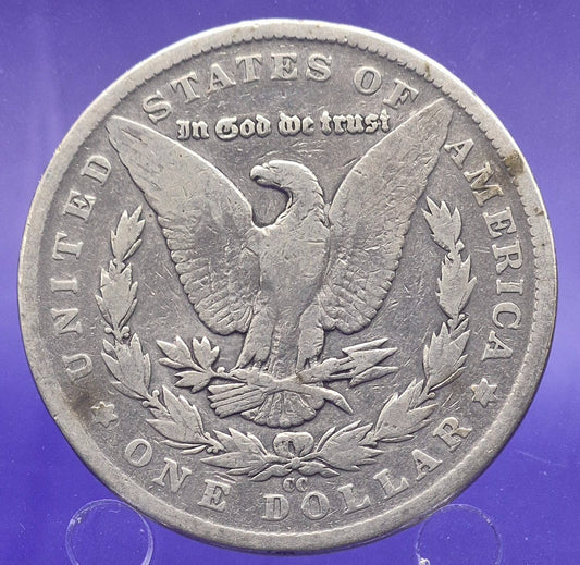 ✅ 1890-CC Morgan 90% Silver $1 Dollar Carson City Better Date Collectible Coin