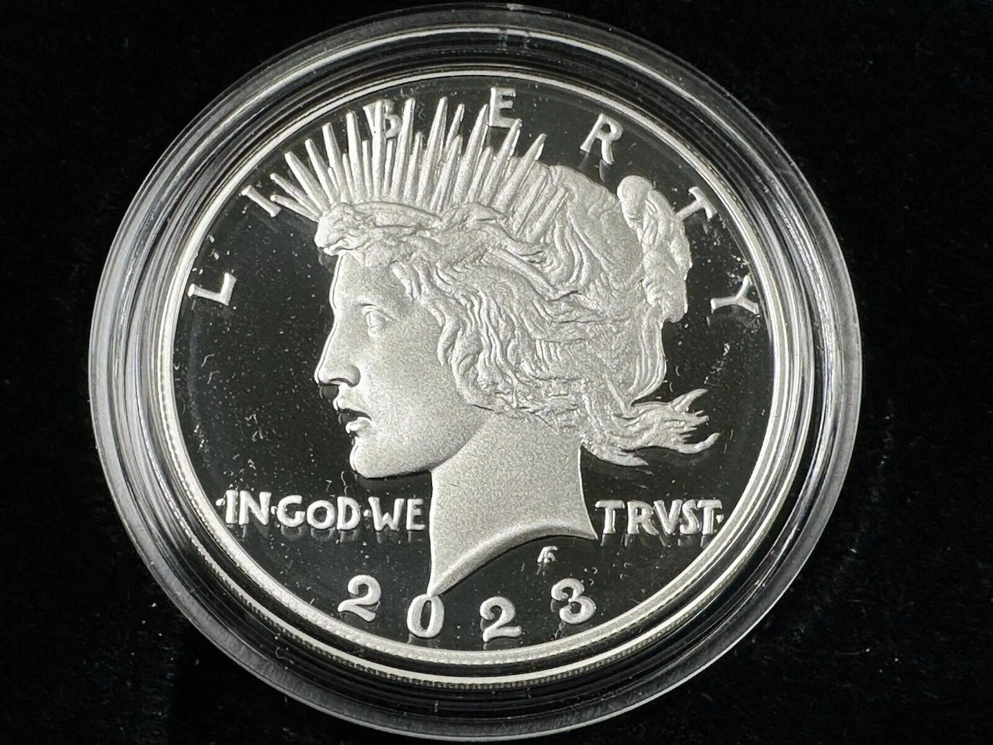 {4 Coin Set} 2023 Morgan & Peace Silver Dollars Unc & Proof OGP BOX COA .9999