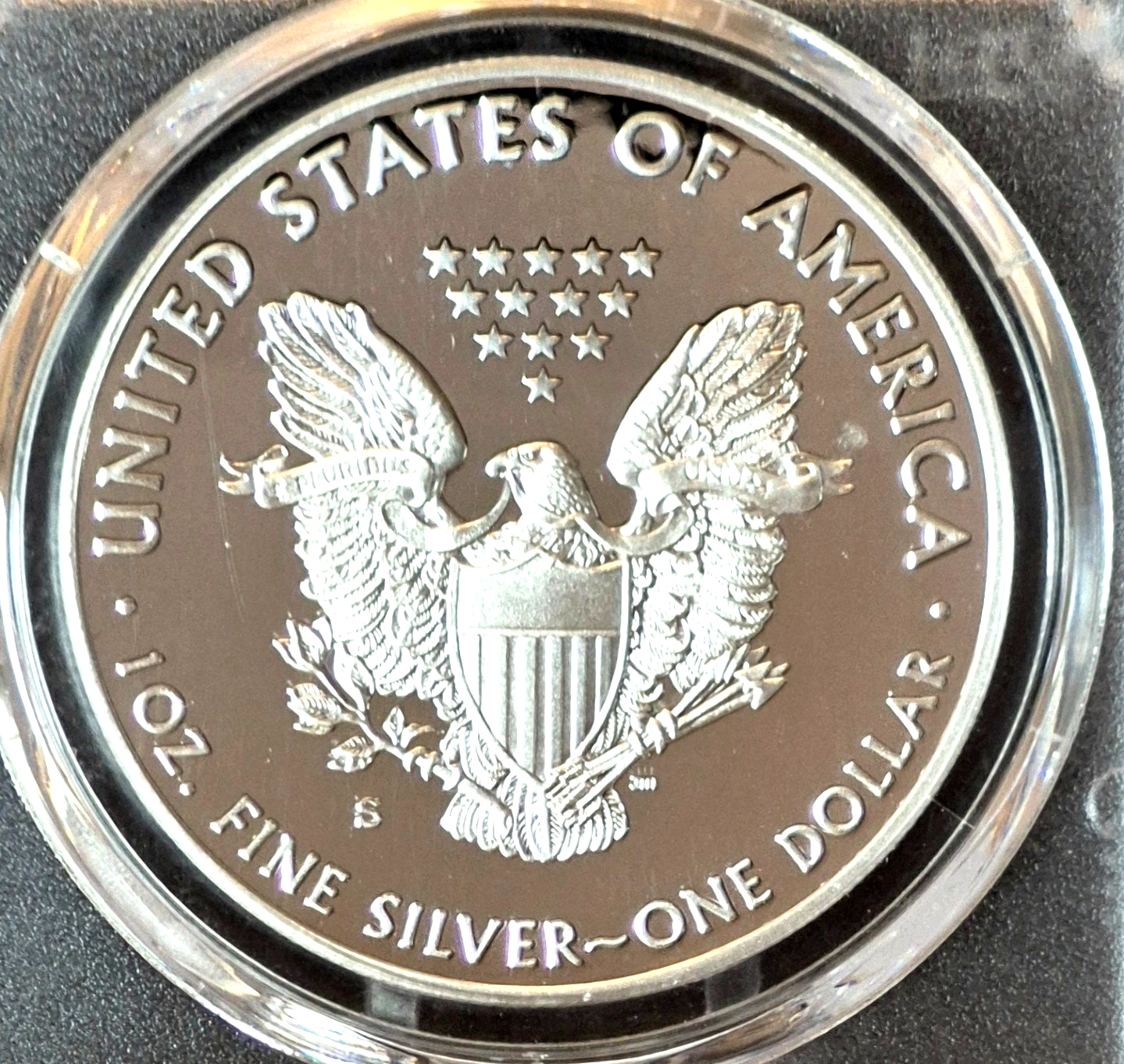 2019-S Silver Eagle PCGS PR70DCAM FDOI Gary Whitley Auto POP 130 1oz .999 SILVER