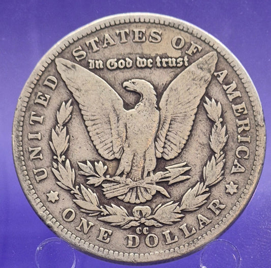 🔥 1890-CC Morgan 90% Silver $1 Dollar Early Year Carson City Circulated Beauty