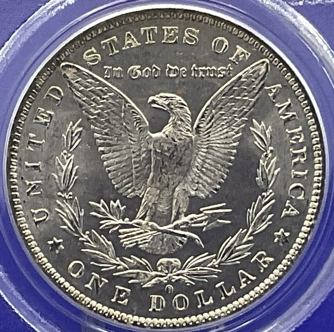 🔥 1883-O PCGS MS63 Morgan Silver Dollar BEAUTIFUL MIRRORS Sharp Details💰