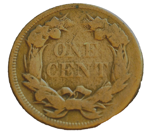 1857 Flying Eagle One Cent Nice Detail Only Minted for 3 Yrs the 1st Small Cent