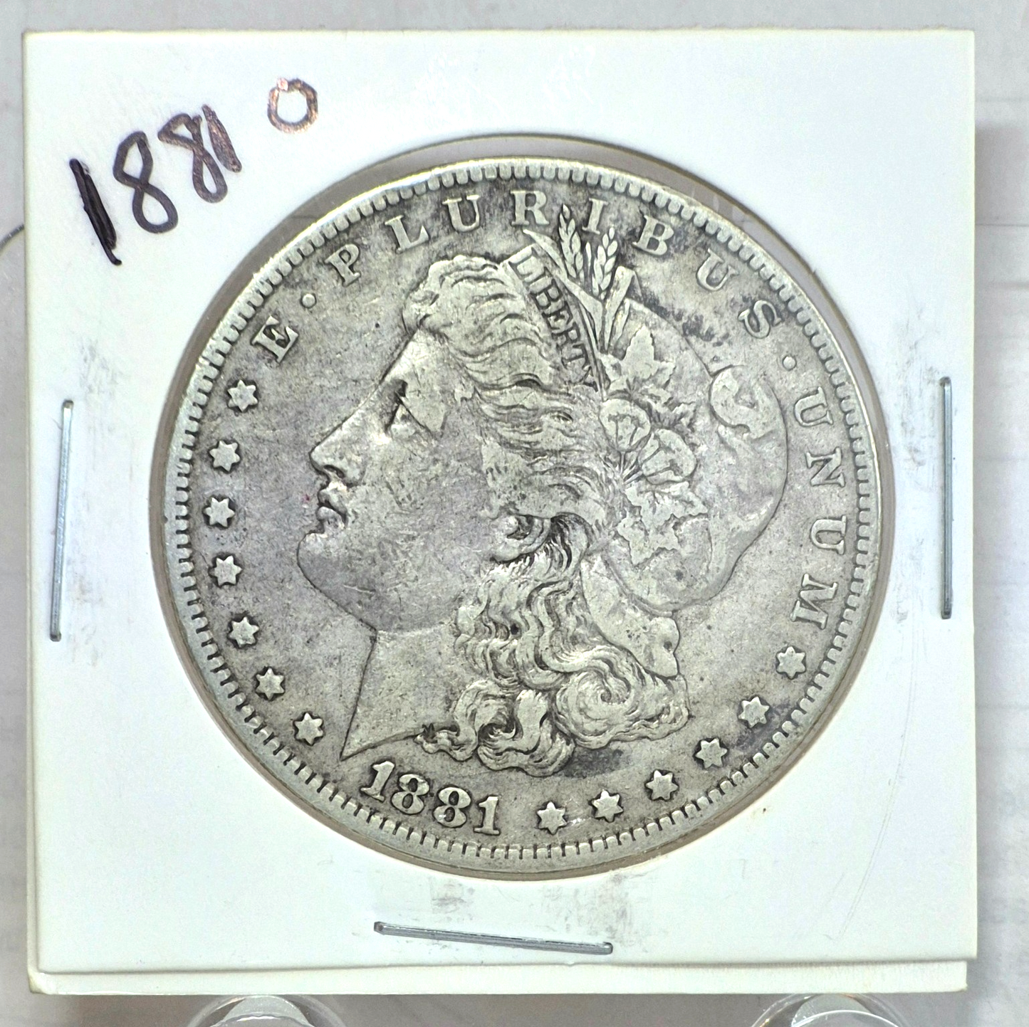 1881-O Morgan 90% Silver Dollar Strong VF-XF Features