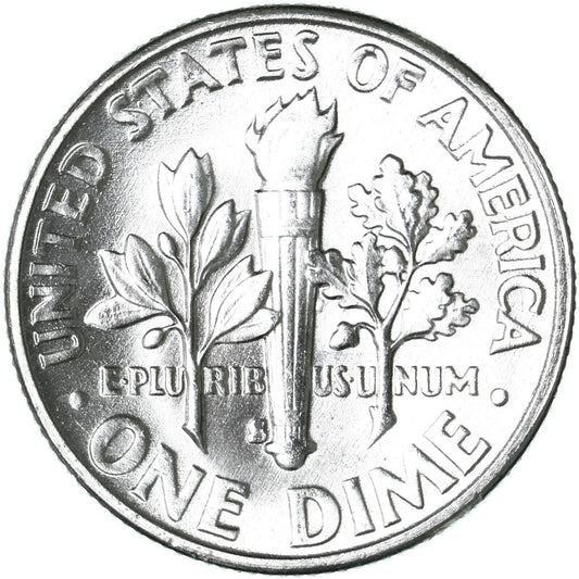 ✅ GEM BU 1955-S Roosevelt Dime 90% Silver UNCIRCULATED 10c Coin From OBW Roll