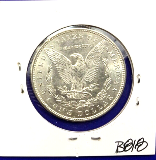 1887 Morgan 90% Silver Dollar BU Gem Shiny, Bright, Well Struck Coin