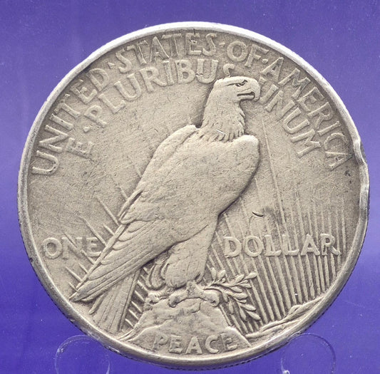 Rare 1921 Peace Dollar Popular Key Date First Year Issue Beautifully Circulated