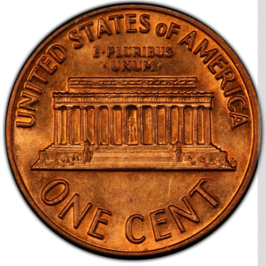 1972 S Lincoln Memorial BU Brilliant Uncirculated 1C From š„OBW Bank Rollš„