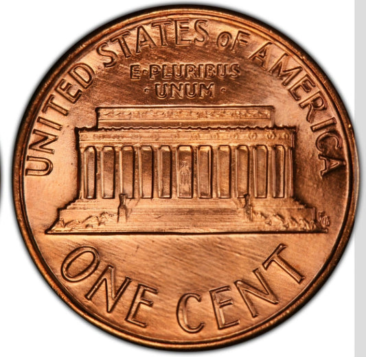 1987 D Memorial BU Brilliant Uncirculated 1C š„From OBW Bank Rollš„