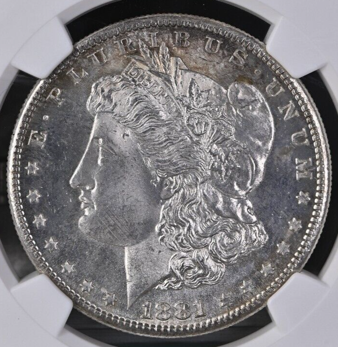 1881-S MS65 Morgan Silver Dollar Silver Coin NGC Mint State 65 Uncirculated!