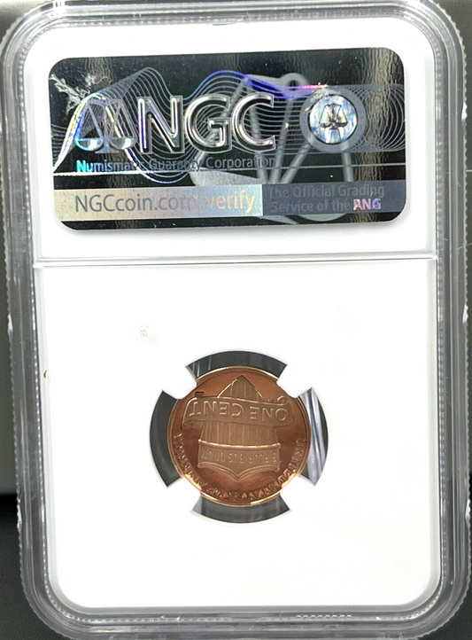 2019-W Lincoln Shield 1c Penny NGC PF 69 RD ULTRA CAMEO Signed by Lyndall Bassπ₯