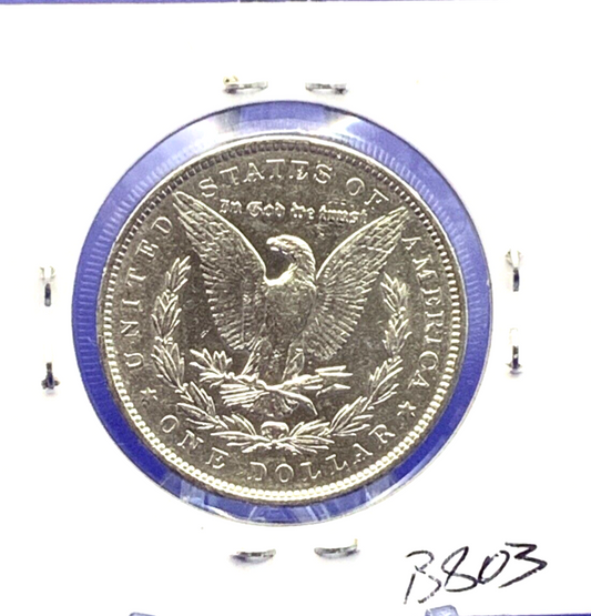 1879 Morgan 90% Silver Dollar Gem Shiny, Bright, Well Struck 2nd Year Coin