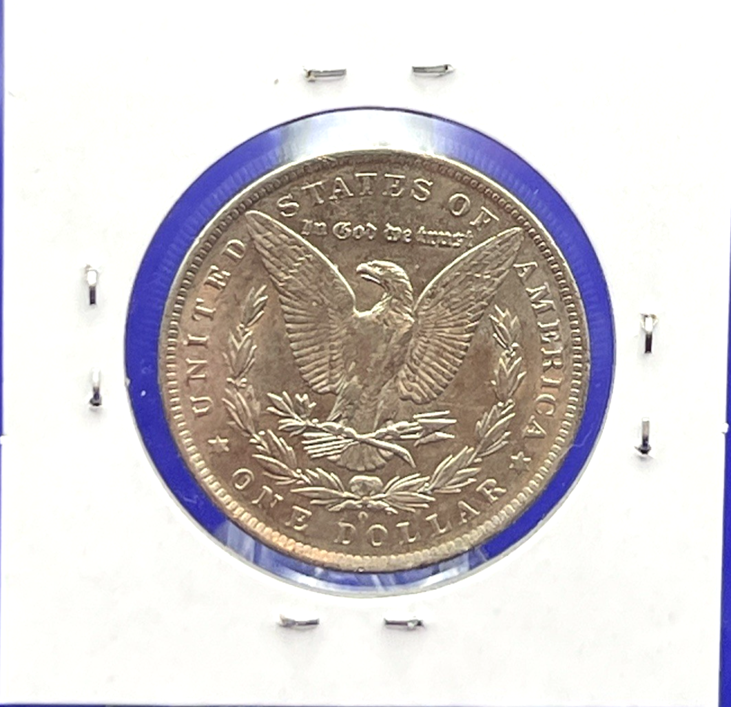 1883 O Morgan $1 Dollar 90% Silver BEAUTIFUL Bright White Sharp Early Year Coin
