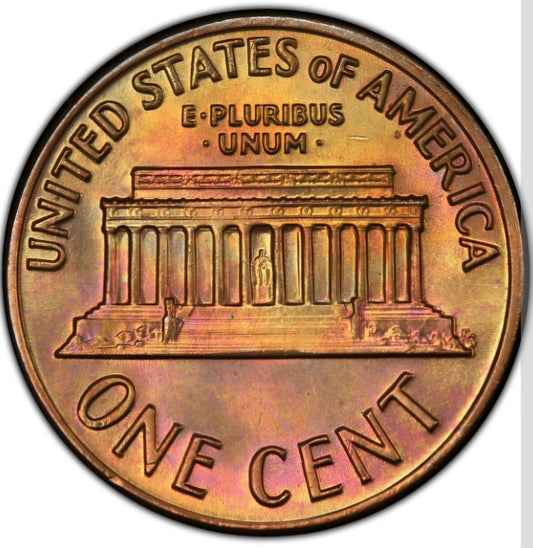 1971 P Lincoln Memorial BU Brilliant Uncirculated 1C From š„OBW Bank Rollš„