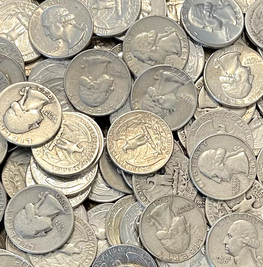 Washington Quarters 90% SILVER 🔥 1932-1964 P/D/S Mints Choose How Many You Want
