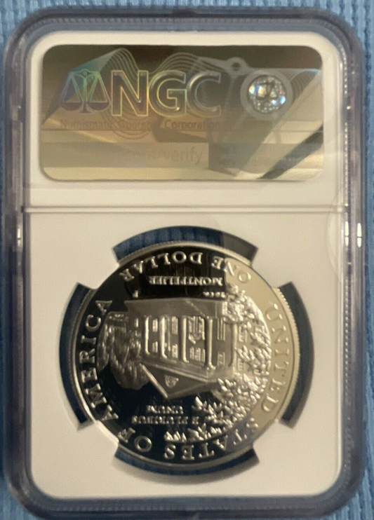 1999 P DOLLEY MADISON Silver Dollar Commemorative NCG S$1 PF 70 ULTRA CAMEO