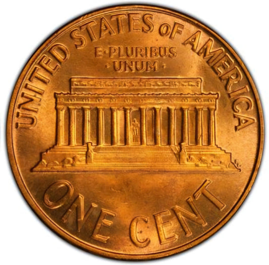 1960 P LARGE DATE Lincoln Memorial BU Brilliant Uncirculated 1C From OBW Rollš„