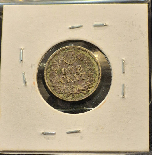 1863 1C Indian Head Cent Copper Choice Collectable VG-F Features Strong Patina
